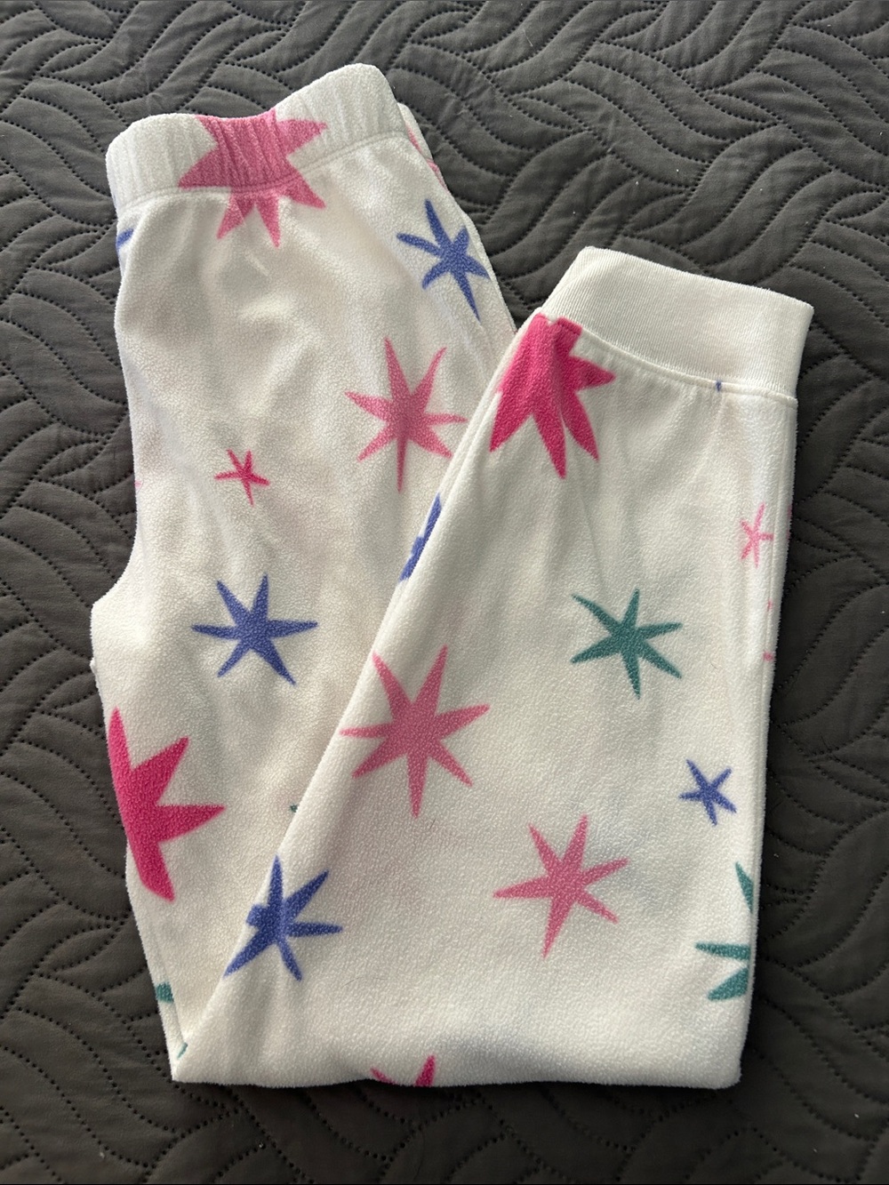 EUC - 😴 Old Navy Star-Print Fleece Pajama Bottoms